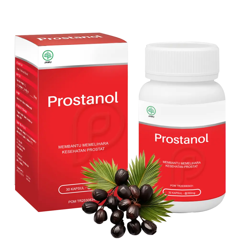 Prostanol bersama buah dan daun Saw Palmetto